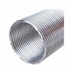 Воздуховод гибкий гофрированный Era 08ВА, 3 м, 0.1 мм, диаметр 80 мм, алюминий