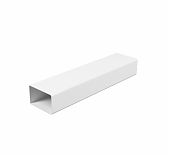 Воздуховод прямоугольный Era 620ВП1, 1 м, 60х204 мм, белый, пластик