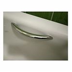 Комплект ручек Aqualux для чугунных ванн, металл, хром, крепление в комплекте