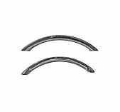 Комплект ручек Aqualux для чугунных ванн, металл, хром, крепление в комплекте