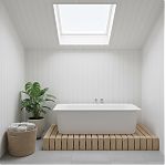 Ванна акриловая Niagara Atrio NG-A18070, 420х700х1800 мм, объем 211 л, белая