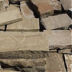 Камень брусчатка старый замок серо-зеленая 100-200-50 мм