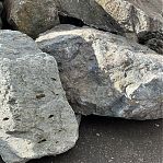 Камень гранитный булыжник 100-200 мм