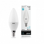 Лампа LED Е14 6W 4100K 60 W Gauss Elementary 33126 (Свеча)