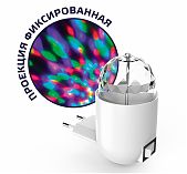 Светильник розеточный Gauss Диско 3Вт с фиксированной проекцией DIY0041