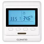 Терморегулятор электронный CLIMATIQ PT кремовый с программатором
