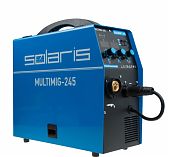 Аппарат сварочный Solaris Multimig-245 инвертор, полуавтомат, полупрофессиональный, 8.3 кВт