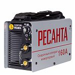 Аппарат сварочный Ресанта САИ 160 65/1 инвертор, ручная сварка, полупрофессиональный, 6.5 кВт