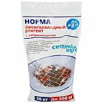 Реагент антигололедный с микрокальцитом Cemmix Agro Норма pgrn20, 20 кг, до 500 кв.м