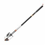 Лопата штыковая Finland 1504 мини, с зауженным лезвием, нержавейка