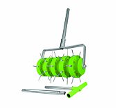 Аэратор для газона Центроинструмент Ежик 0454, ручной, с зубцами