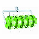 Аэратор для газона Центроинструмент Ежик 0454, ручной, с зубцами