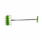 Аэратор для газона Центроинструмент Ежик 0454, ручной, с зубцами