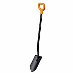 Лопата штыковая Fiskars Solid 1066716, стальная, с металлическим черенком