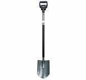 Лопата штыковая Plantic Terra Pro 11002-02 облегченная, легированная сталь, 121 см