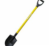 Лопата штыковая 40759 с черенком и ручкой, сталь 1.6 мм, длина 120 см, V-образная ручка