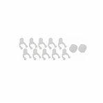 Лента светодиодная термостойкая для бани ЭРА LS2835 Б0062329 SMD2835 120LED 9.6 Вт, 24 В, холодный белый