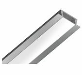 Профиль алюминиевый встраиваемый Ambrella GP1001AL, серебро