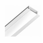 Профиль алюминиевый встраиваемый Ambrella GP1001WH, белый