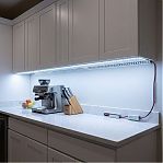 Лента светодиодная General GLS-2835-180, G501442, 180LED, 14.4 Вт, 24В, холодный белый, в упаковке 5 метров