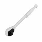 Ключ трещоточный с реверсом Gross 14052, цельнометаллический, 255 мм, хром