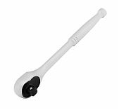 Ключ трещоточный с реверсом Gross 14052, цельнометаллический, 255 мм, хром