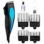 Машинка для стрижки Brayer BR3432, 4 насадки, фиксированные и подвижные лезвия из нержавеющей стали