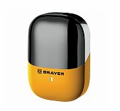 Бритва электрическая Brayer BR3602, роторная система, стальные лезвия, желтый