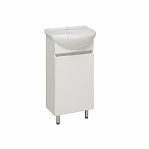 Тумба Runo Лада 40 белая + раковина Mango 40