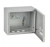 Щит с монтажной панелью металлический ЭРА ЩМП-02 SIMPLE 250х300х175 мм, IP31, навесной серый Б0041653