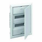 Шкаф внутреннего монтажа ABB UK600 UK624E3, IP30, 24 модуля, встраиваемый, белый, 2CPX077841R9999