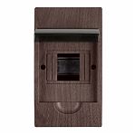Бокс TDM Electric Эко SQ0901-0019 ЩРН-П-4 модуля, навесной, пластик, IP41, бук