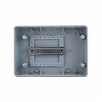 Корпус навесной KRZMI ЩРН-П-8, 8 модулей, глухая дверь, IP65, 124х226х323 мм