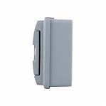 Корпус навесной KRZMI ЩРН-П-8, 8 модулей, глухая дверь, IP65, 124х226х323 мм