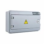 Корпус навесной KRZMI ЩРН-П-12, 12 модулей, глухая дверь, IP65, 124х226х397 мм