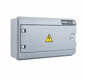 Корпус навесной KRZMI ЩРН-П-12, 12 модулей, глухая дверь, IP65, 124х226х397 мм