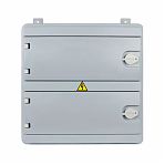 Корпус навесной KRZMI ЩРН-П-24, 24 модуля, глухая дверь, IP65, 124х397х400 мм