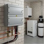 Корпус навесной KRZMI ЩРН-П-24, 24 модуля, глухая дверь, IP65, 124х397х400 мм