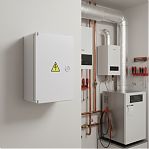 Корпус навесной KRZMI ЩМПпл, глухая дверь, IP65, 130х220х320 мм