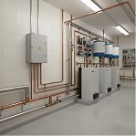 Корпус навесной KRZMI ЩМПпл, глухая дверь, IP65, 150х325х370 мм