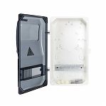 Корпус навесной KRZMI ЩУРН-П 1/8, 8 модулей, прозрачная дверь, IP55