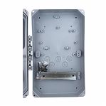 Корпус пластиковый KRZMI ВЩУ 3/8, KRZMI20, IP55, 8 модулей, смотровые окна в двери, ударопрочный полистирол