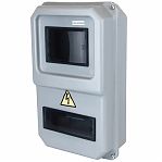 Корпус пластиковый KRZMI ВЩУ 3/8, KRZMI20, IP55, 8 модулей, смотровые окна в двери, ударопрочный полистирол