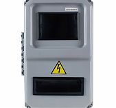 Корпус пластиковый KRZMI ВЩУ 3/8, KRZMI20, IP55, 8 модулей, смотровые окна в двери, ударопрочный полистирол