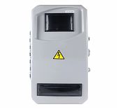 Корпус навесной KRZMI ВЩУ 3/10, 10 модулей, прозрачная дверь, IP55