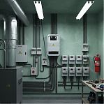 Корпус навесной KRZMI ВЩУ 3/10, 10 модулей, прозрачная дверь, IP55