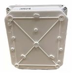 Корпус навесной KRZMI ЩУ-1Н, KRZMI12, IP55, прозрачная дверь, пластиковый, комплект для монтажа 