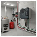 Корпус навесной IEK ЩУРн-П 1/3, прозрачная дверь, IP66, 109х250х285 мм