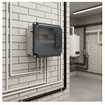 Корпус навесной IEK ЩУРн-П 1/3, прозрачная дверь, IP66, 109х250х285 мм