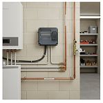 Корпус навесной IEK ЩУРн-П 1/3, прозрачная дверь, IP66, 109х250х285 мм